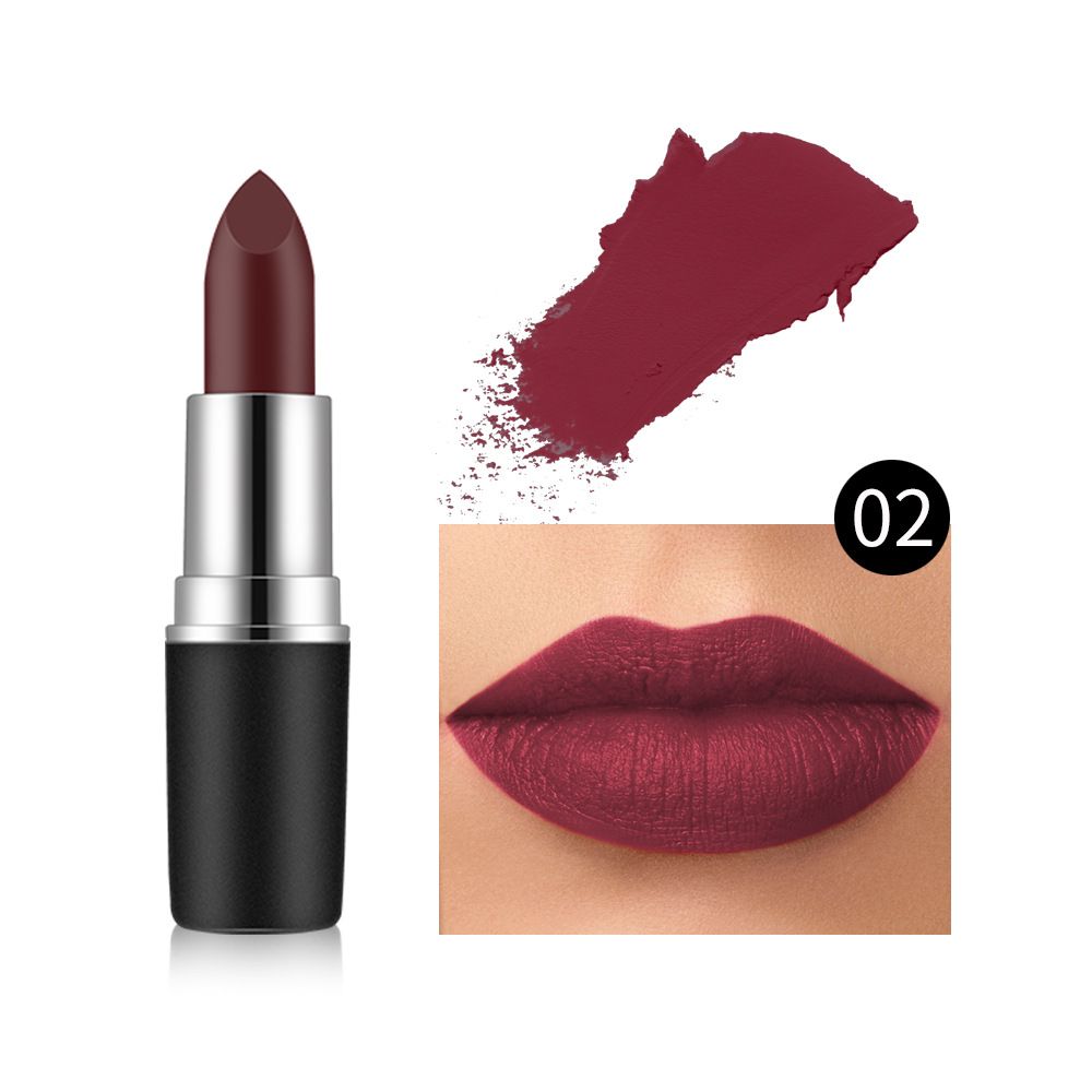 Senior Matte Lipstick, Bold & Intense Lipsticks Smooth Velvety Lip Gloss, Long Lasting Non-Stick Cup Not Fade Cruelty-Free Color Sensational Hydrating Lip Stick, Lip Makeup Gifts for Women and Girls view 7