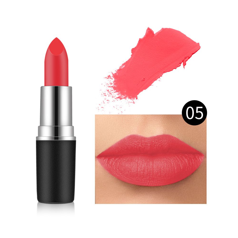 Senior Matte Lipstick, Bold & Intense Lipsticks Smooth Velvety Lip Gloss, Long Lasting Non-Stick Cup Not Fade Cruelty-Free Color Sensational Hydrating Lip Stick, Lip Makeup Gifts for Women and Girls view 10