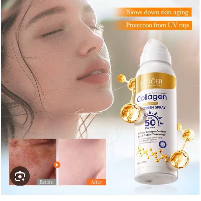 SADOER Collagen sunscreen spray