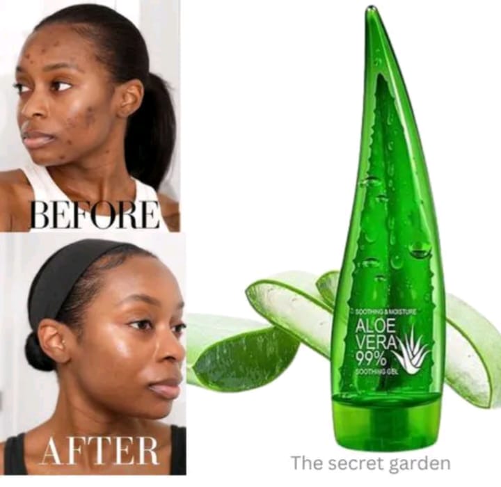 Aloe Vera Soothing Gel Sunburn Repair Gel 99% Natural AloeVera Content Treat Sun Burns and Repairs Skin Faster Hydrating and Moisturizing Cream