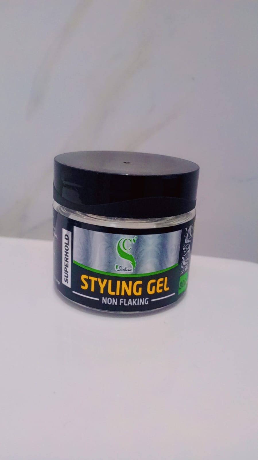 Sedoso Styling Gel Non-Flaking, Super Hold