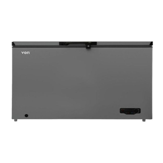 VON Chest Freezer, 505L Total Capacity, Fully Tropicalized, Fast Freezer With Front Defrost Drainage