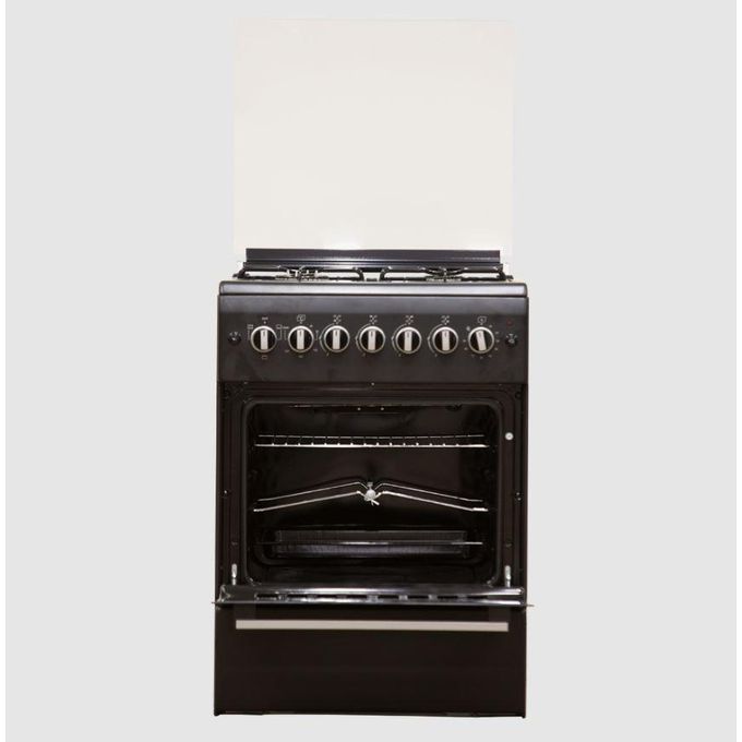 VON 4 Gas Burner, 1 Wok/Double Burner, Electric Oven, 58X58, Standing Cooker