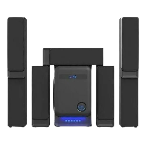 Nobel 5.1 Subwoofer Home Theater NB-1211 – 22,000W PMPO with Super Bass & Bluetooth