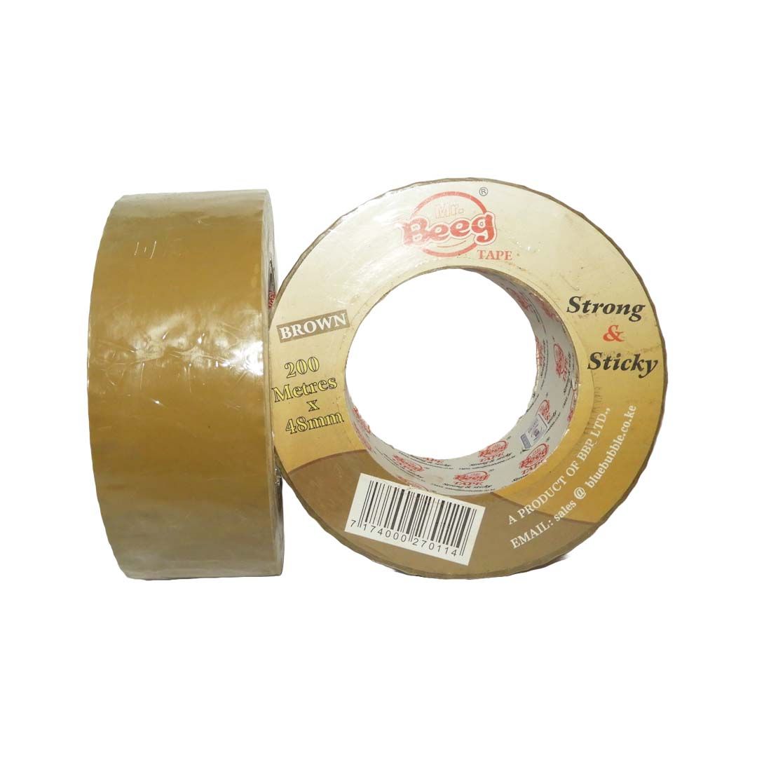 Mr Beeg Packaging Tape.