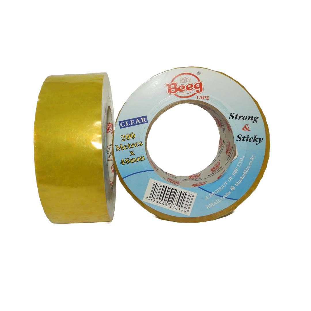 Mr Beeg Packaging Tape.
