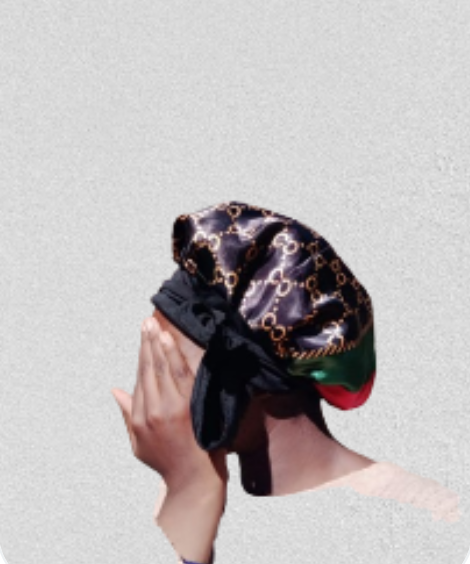 Satin Silk Bonnet for Sleeping Women, Large Cute Bonnet with Long Strap Tie Band Adjustable Sleep Night Cap Hair Bonnet