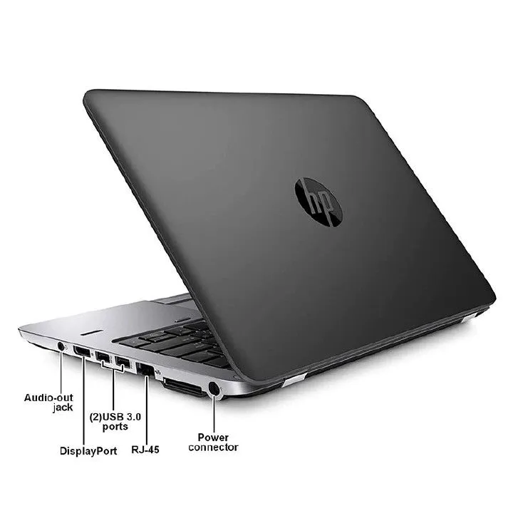 🚀 FREE Mouse + Bag | HP EliteBook 820 G2 | Core i5 | 8GB RAM | 500GB HDD | 12.5” | Refurbished 5th Gen Laptop | 6-Month Warranty