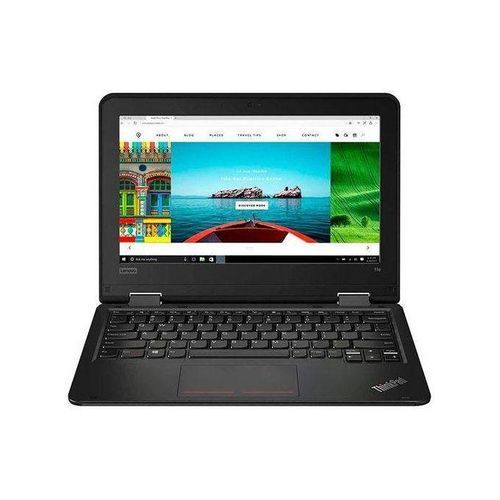 Refurbished Lenovo ThinkPad Yoga 11e Touchscreen Laptop – Intel Celeron, 4GB RAM, 128GB SSD, 11.6" Display, Windows 10 Pre-Installed