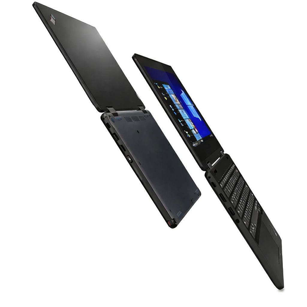 Refurbished Lenovo ThinkPad Yoga 11e Touchscreen Laptop – Intel Celeron, 4GB RAM, 128GB SSD, 11.6" Display, Windows 10 Pre-Installed