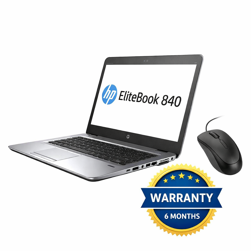 HP EliteBook 840 G3 | Core i5 6th Gen | 16GB RAM | 512GB SSD | 14” FHD Business Laptop | Windows 11 Pro + Office + FREE Wireless Mouse