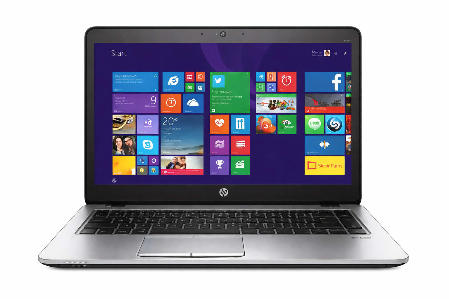 HP EliteBook 840 G1 Refurbished Laptop | Core i5 4th Gen | 8GB RAM | 500GB HDD | 14" | Windows 10 | Backlit Keyboard | Webcam & Bluetooth