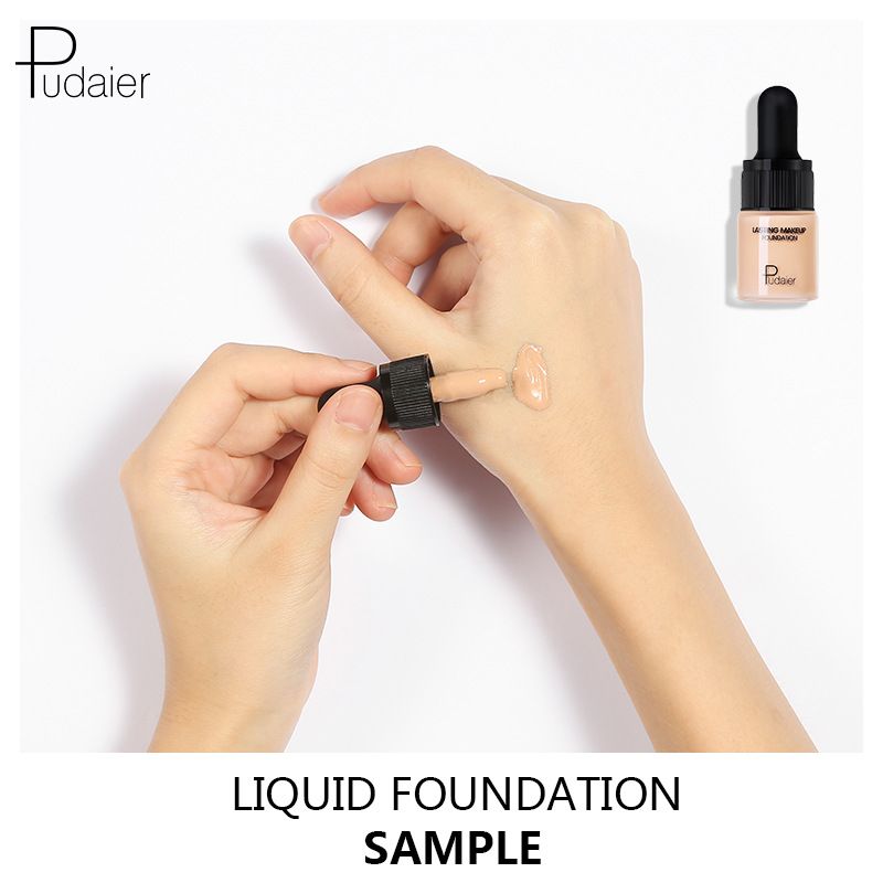 Makeup Liquid Foundation Bottle BB Cream Foundation Long Lasting Natural Finish Buildable Coverage Concealer Hydrating Primer All in One Flawless Makeup Base for Offical Ladies Traveling Face Make Up