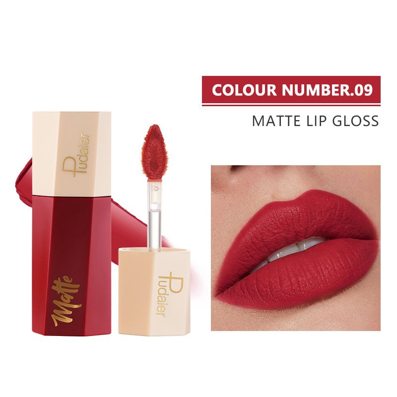 Fashion Lipstick 13 Colors Optional Non-Stick Cup Long-Lasting Lip Gloss Set Cross-Border Makeup Best Gift Suitable for dark skin