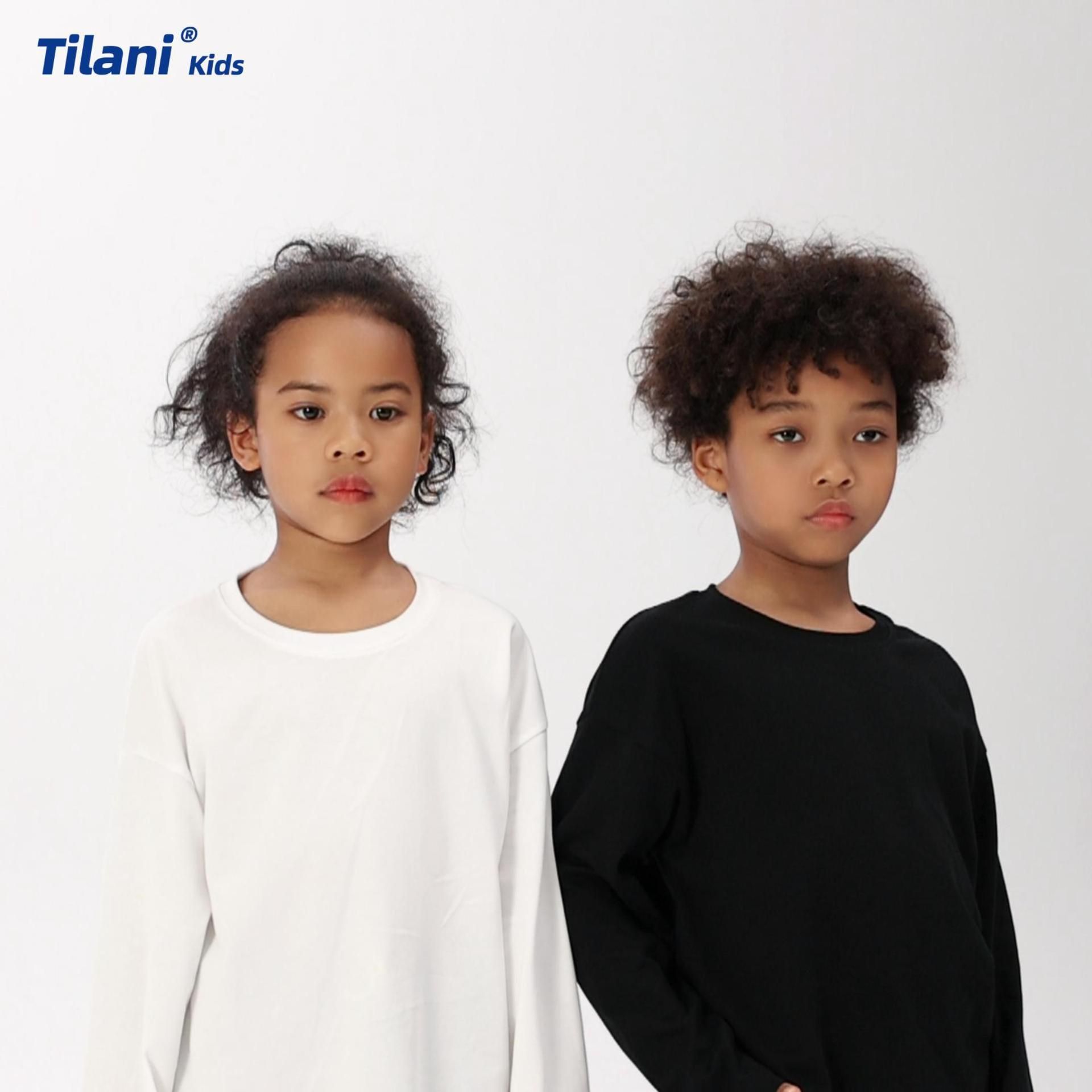 Children's clothing fashion trend brand Spring and Autumn children's long sleeved T-shirt base shirt loose solid color baby top