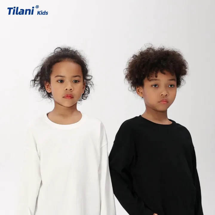 Children's clothing fashion trend brand Spring and Autumn children's long sleeved T-shirt base shirt loose solid color baby top