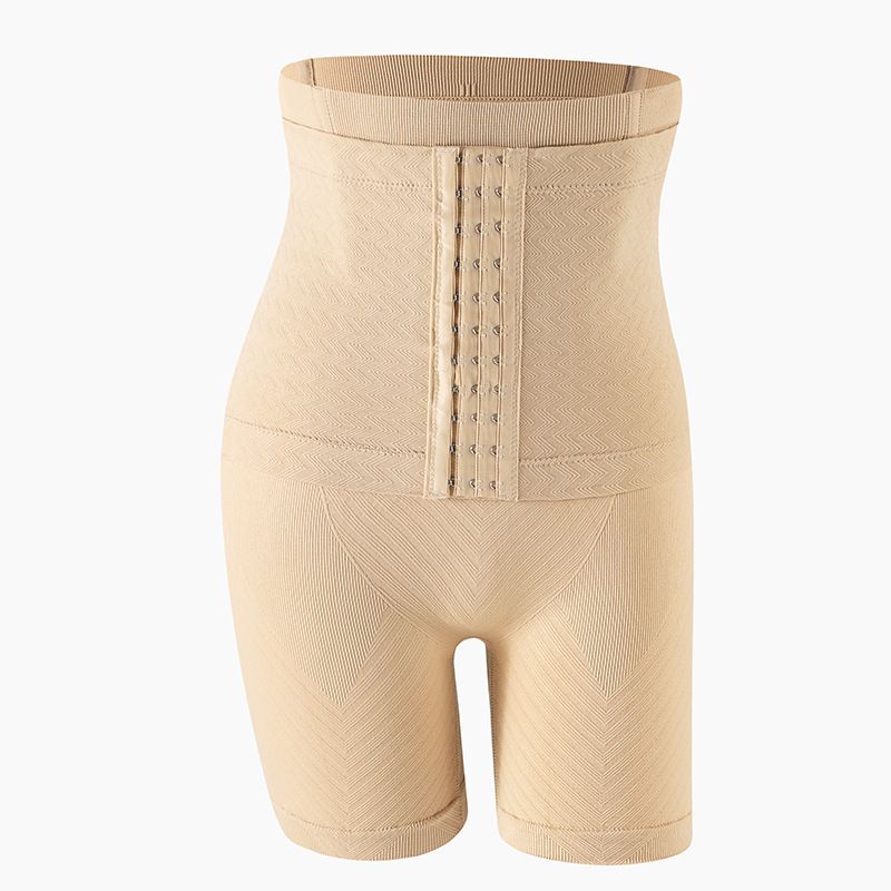 Women's Underwear Safety Pants Pure Cotton Fashionable New Style Buckle Abdominal Underwear Hip Lifting And Shaping Waist Cinching And Shaping High Waist Abdominal Pants Safety Pants