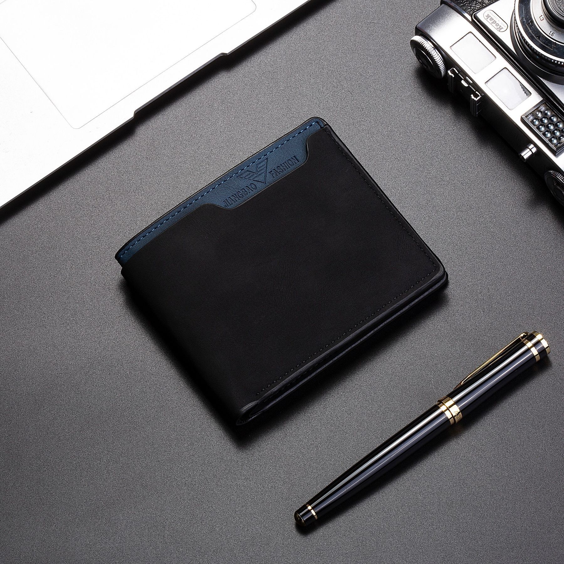 Men's Leather Wallet Multifunctional Wallet Wallet Bag Classic New Model Leather Wallet Credit Card Holder Business Card And Coin Wallet Multi Slot Folding