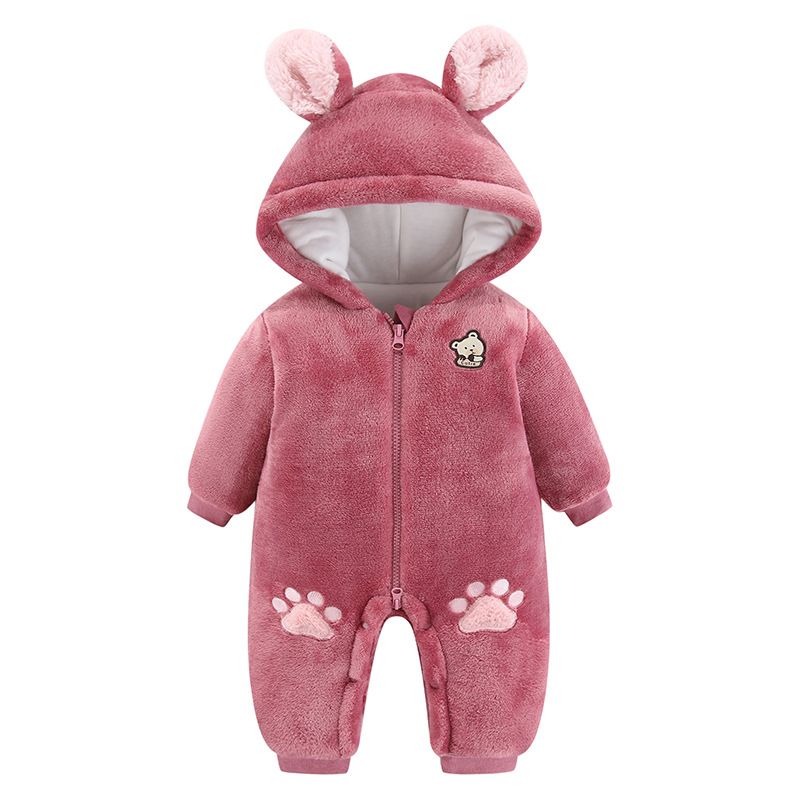 Children's Clothing Fashionable New Styles Autumn And Winter Clothes Baby Jumpsuit Hugging Clothes Outdoor Winter Clothes Super Cute And Adorable Thick Crawling Clothes
