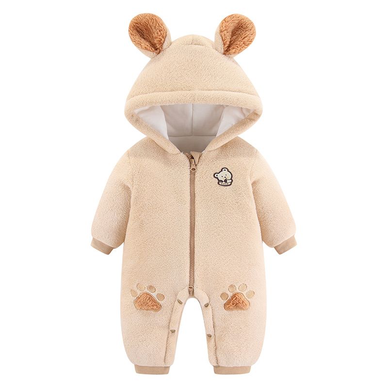 Children's Clothing Fashionable New Styles Autumn And Winter Clothes Baby Jumpsuit Hugging Clothes Outdoor Winter Clothes Super Cute And Adorable Thick Crawling Clothes