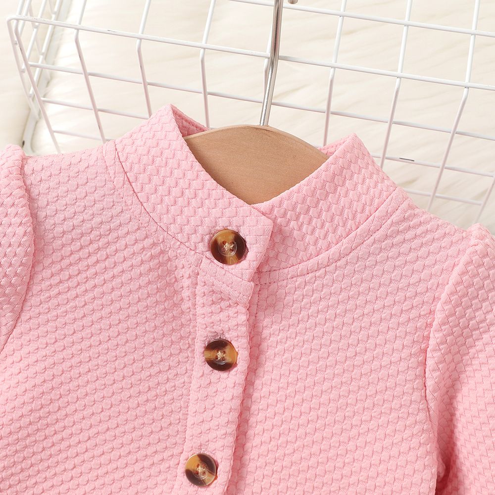 Girls' 2-Piece Set Infant Toddler Girls' Clothing Long Sleeve Jacket Top + Vest Paneled Dress Waist Flower Tulle Skirt Fashion New Design Holiday Gift Suitable For 0-8 Years Old