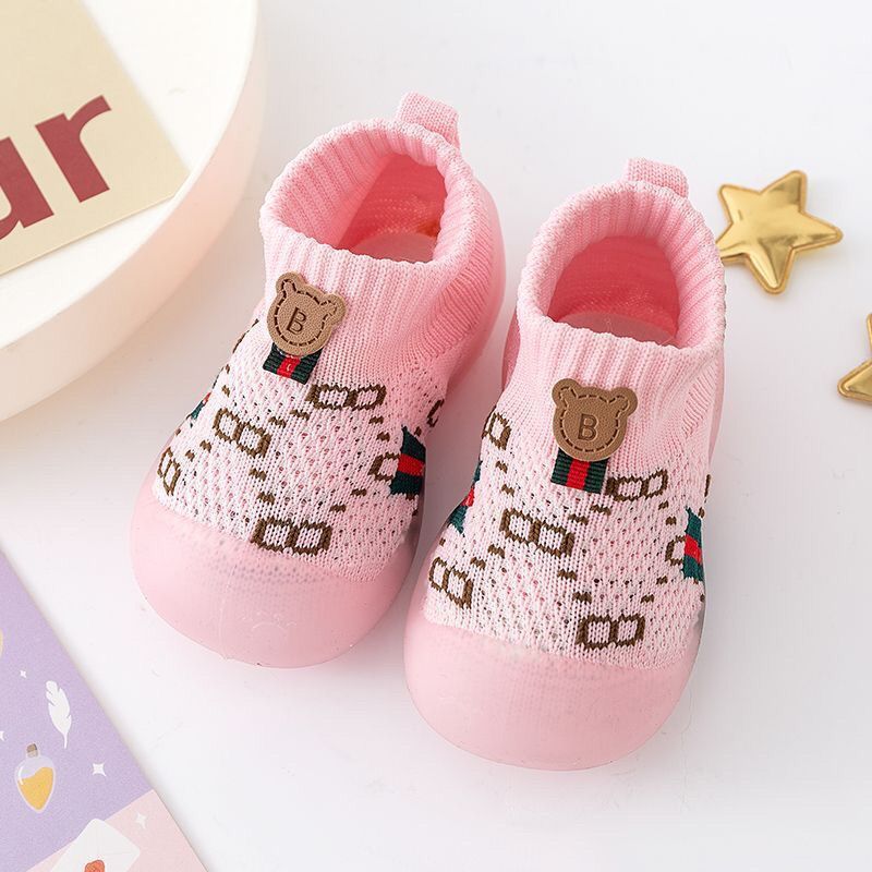 Baby Shoe Autumn Mesh Boy Sport Shoes SoftSole Walking Shoe Light Baby Socks ShoesDesigner Kids Shoe Girl Shoes Baby ltems