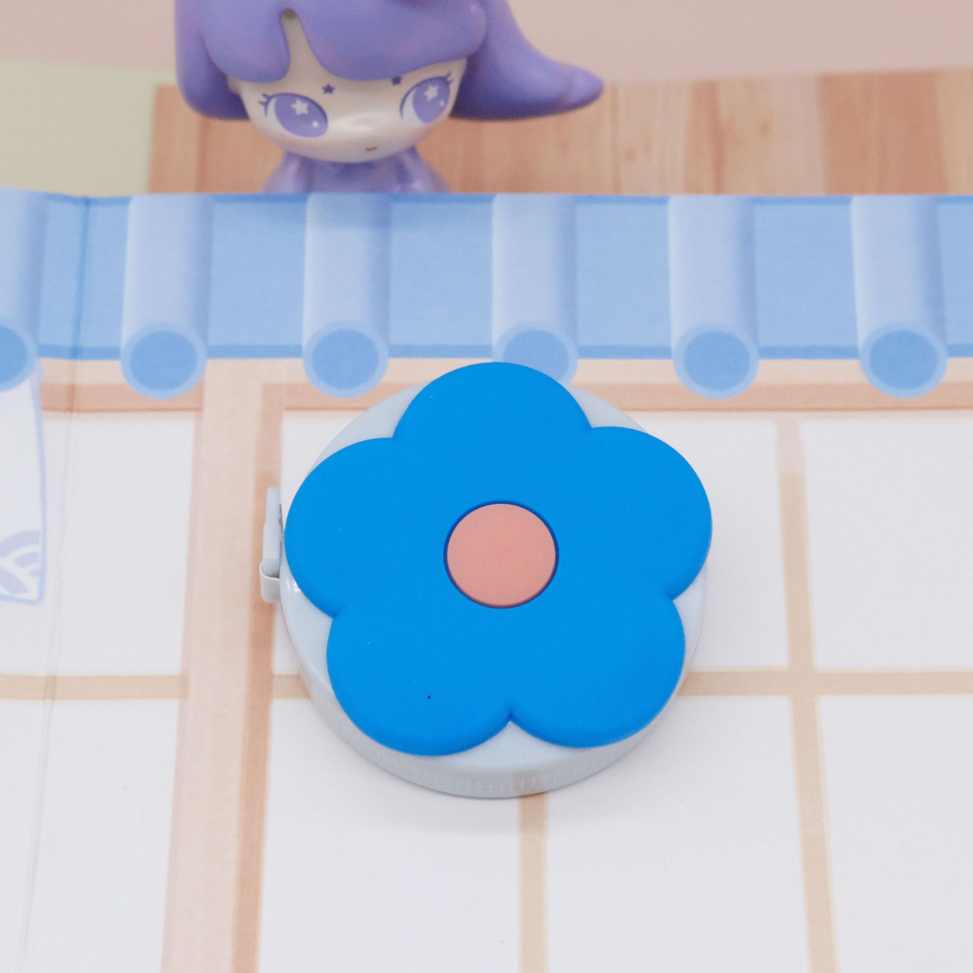 2 Pcs Body Measurement Tape for Women Weight Loss Fitness Waist Hip Measure Clothing Ruler Retractable Tape Double-Sided Portable Sewing Tailor