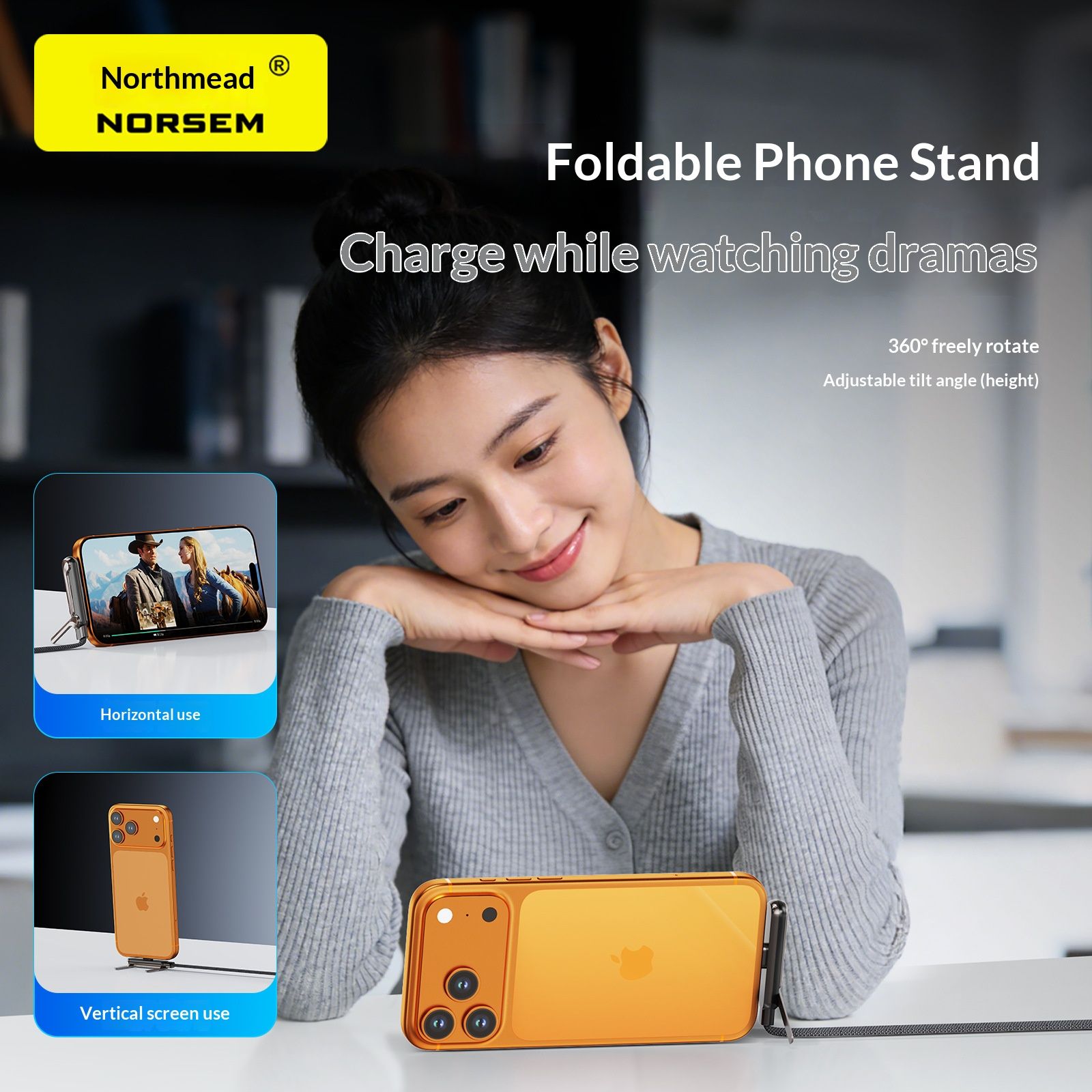 Newly Upgraded 240W Super Fast Charge Multifunctional Data Cable USB Type-C Charging Cable Phone Stand Car Charger Cable Compatible With Apple Huawei