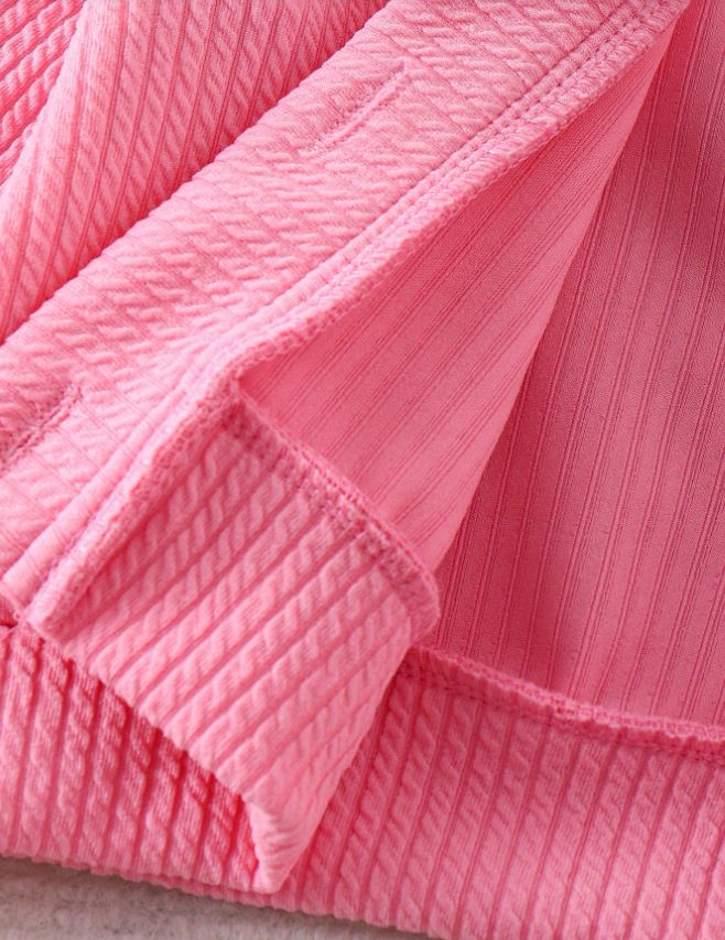 Girls Kids Clothing 3 Piece Set 2-7Y Fashion New Style Knitted 3D Flower Long Sleeved Coat Cardigan Solid Color Camisole Flared Pants Outfit for Kids Clothes