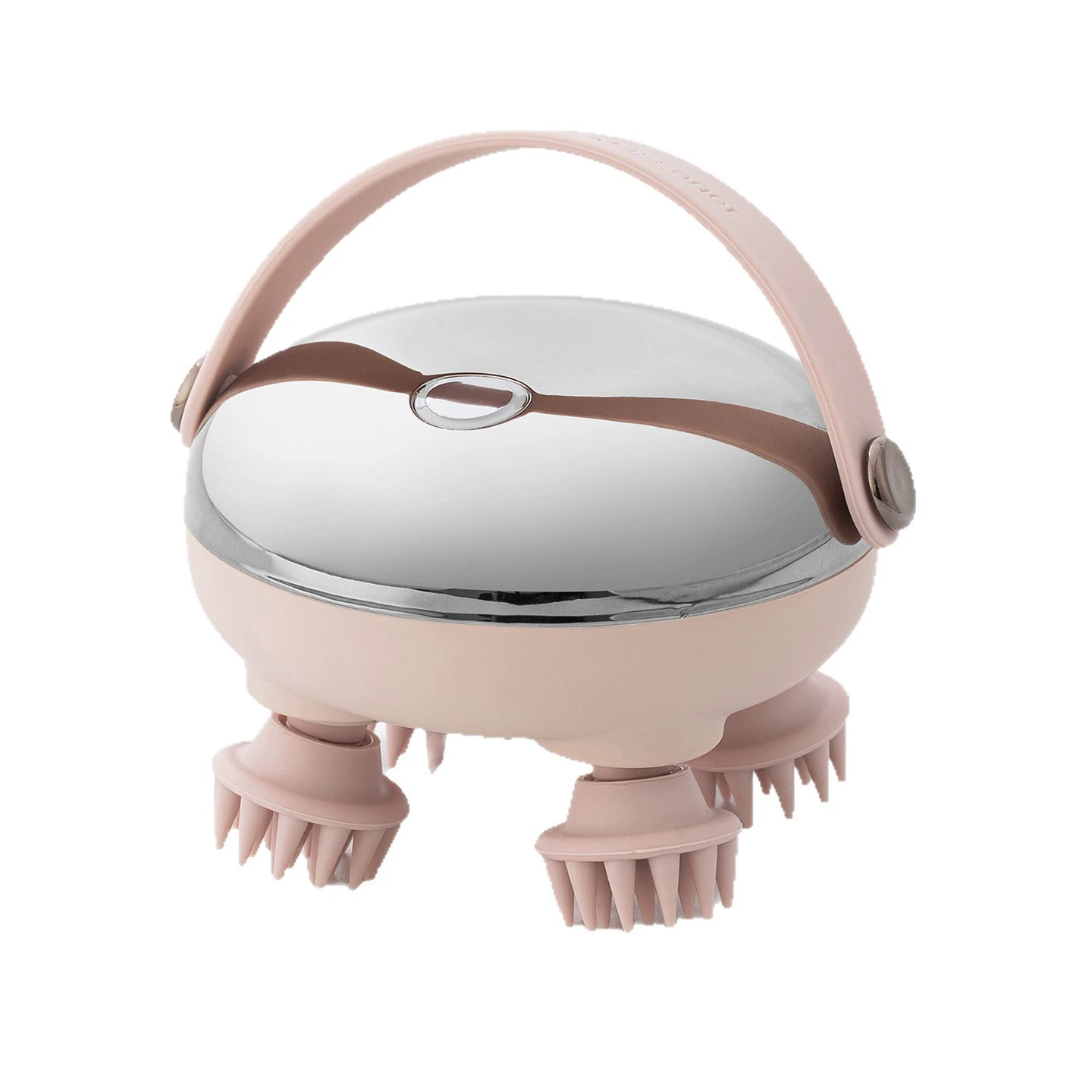 Portable Head Massager Red Light Scalp Massager for Pressure Relief Acupuncture Points Meridian Massage Scalp Care Tool for Women Electric Body Massager with 2 Adjustble Modes