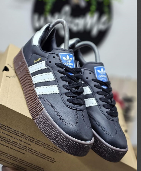 Classic High Quality Adidas Samba Double soul Unisex men and women sneaker shoes