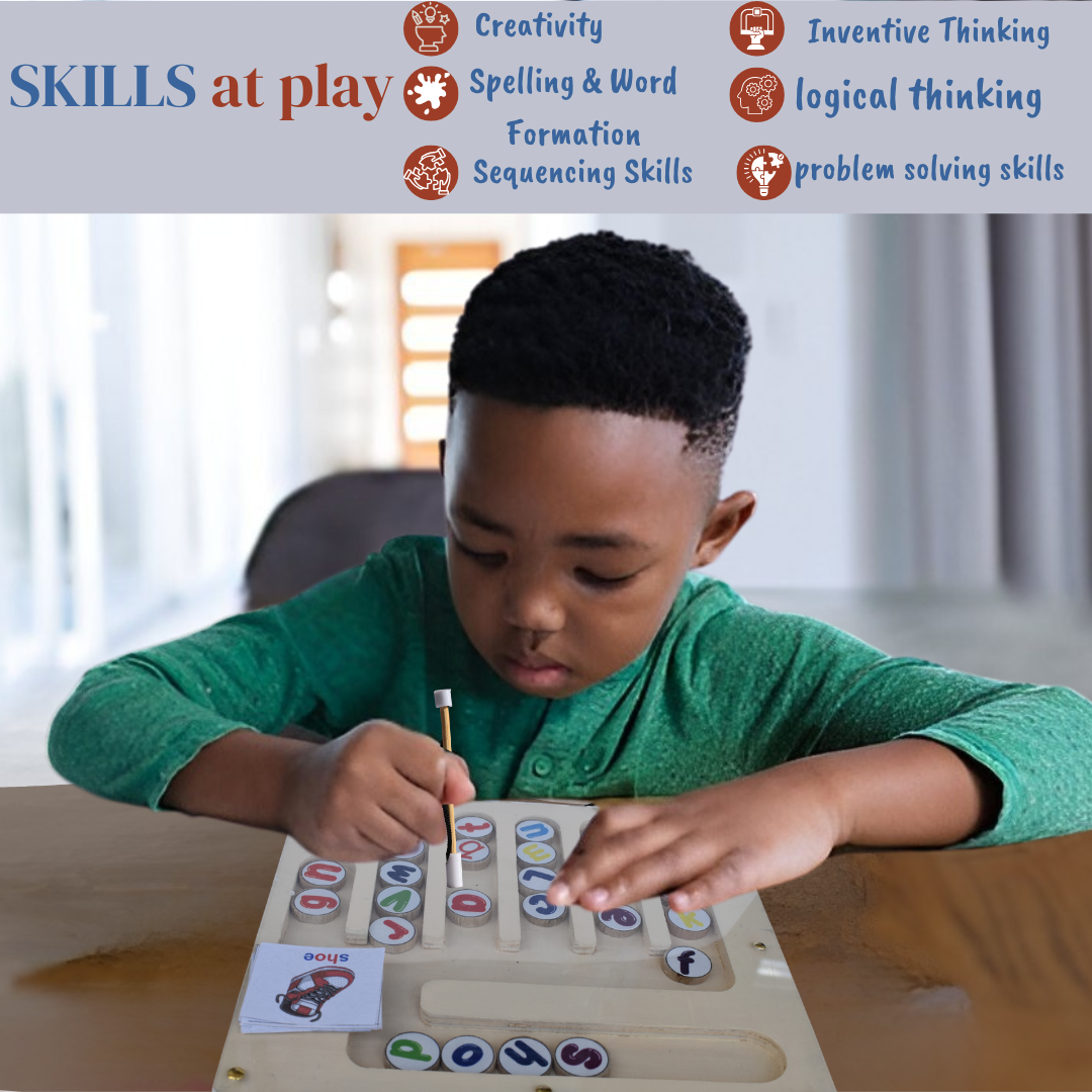 Dictation Plus – Magnetic Letter Matching & Spelling Toy