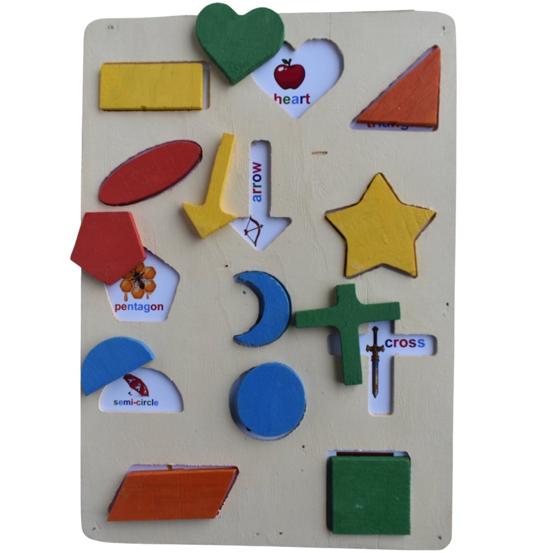Cbc Shapes Wooden Learning Toy