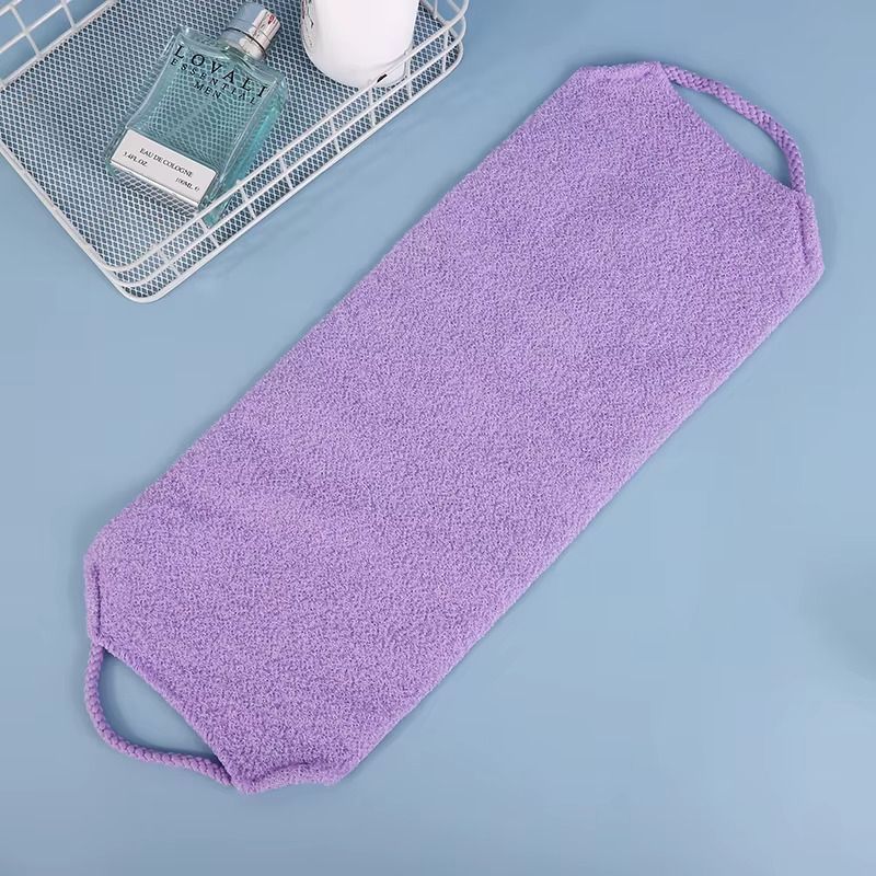 Exfoliating bathing cloth. This Scrubber will give a stimulating scrub and leaves skin soft, smooth and glowing. Exfoliating Shower Towel Washcloths Nylon Bath Towel Wash Cloth Korean Exfoliating