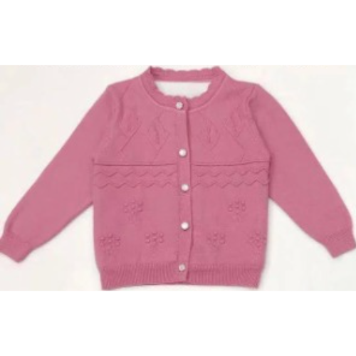 Girl's Knitted Sweater Cardigan Baby/Children's Casual Coat Top