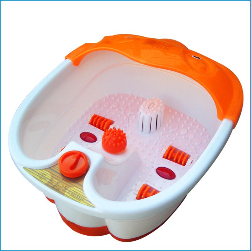 Electric Foot Bath Massager with Vibration ,Heat Therapy | Spa Pedicure Basin for Relaxation, Circulation, and Pain Relief. Footspa Footbath Salon Spa Pedicure Massager With Bubbles