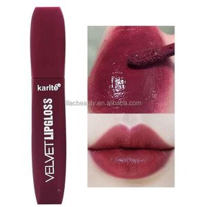 Karite Moisturizing Long Lasting Matte Lip Gloss. Glossy Non Stick Waterproof Lip Gloss that gives a lasting gloss and very Lightweight