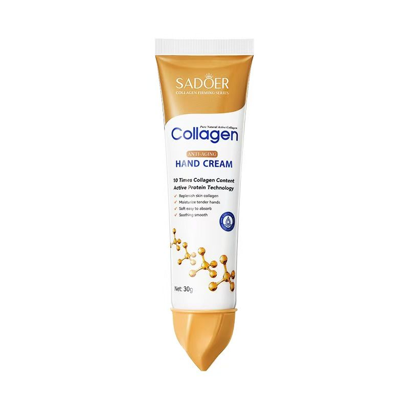 SADOER Collagen Moisturizing Hand Cream Lotion Skin Repair Collagen Lotion Hand Cream with Fragrance. Collagen Hand Care Product
