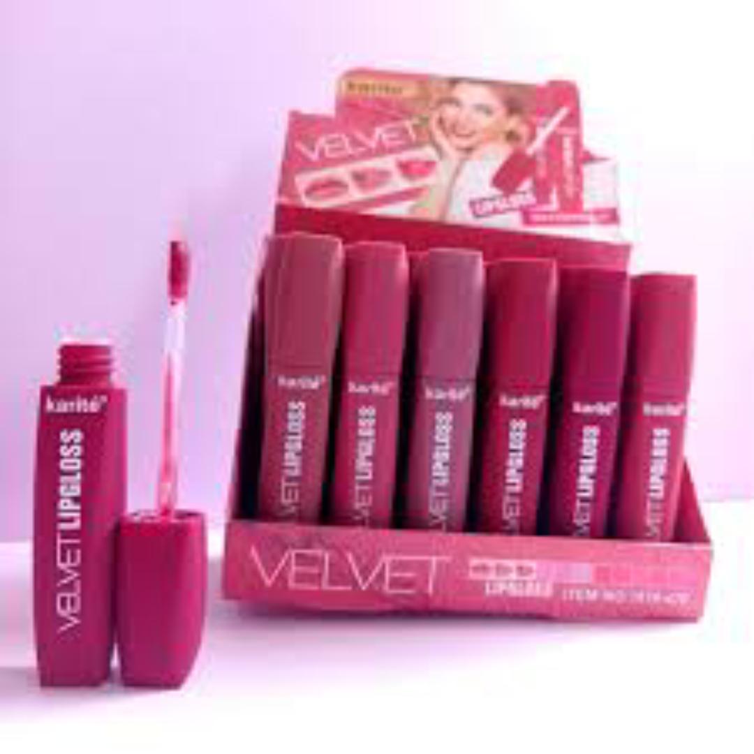 Karite Moisturizing Long Lasting Matte Lip Gloss. Glossy Non Stick Waterproof Lip Gloss that gives a lasting gloss and very Lightweight view 6