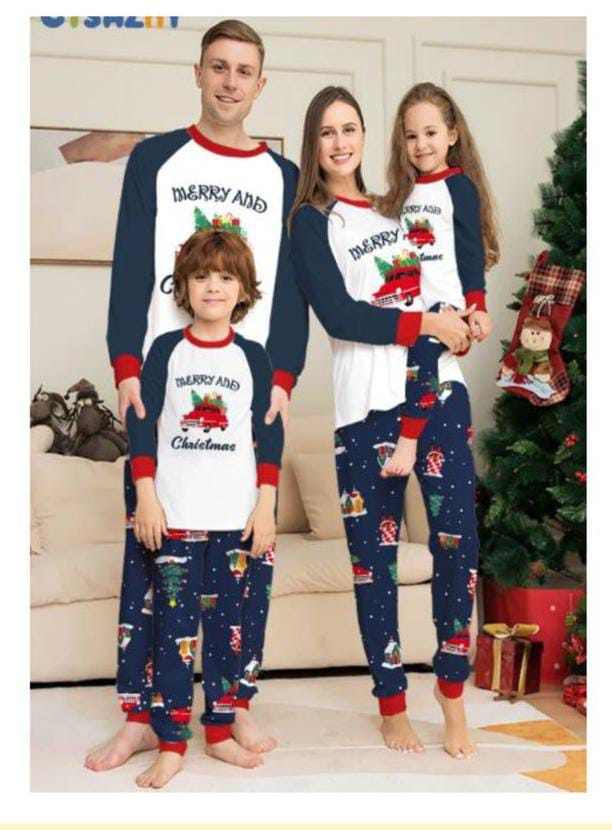 High Quality, stylish and cute Family matching Christmas pajama sets.  Family Matching Christmas Pajamas Set Xmas Deer Holiday Pajamas Sleepwear Dad Mom Kids