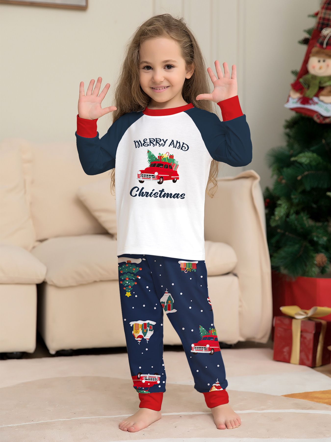 High Quality, stylish and cute Family matching Christmas pajama sets.  Family Matching Christmas Pajamas Set Xmas Deer Holiday Pajamas Sleepwear Dad Mom Kids