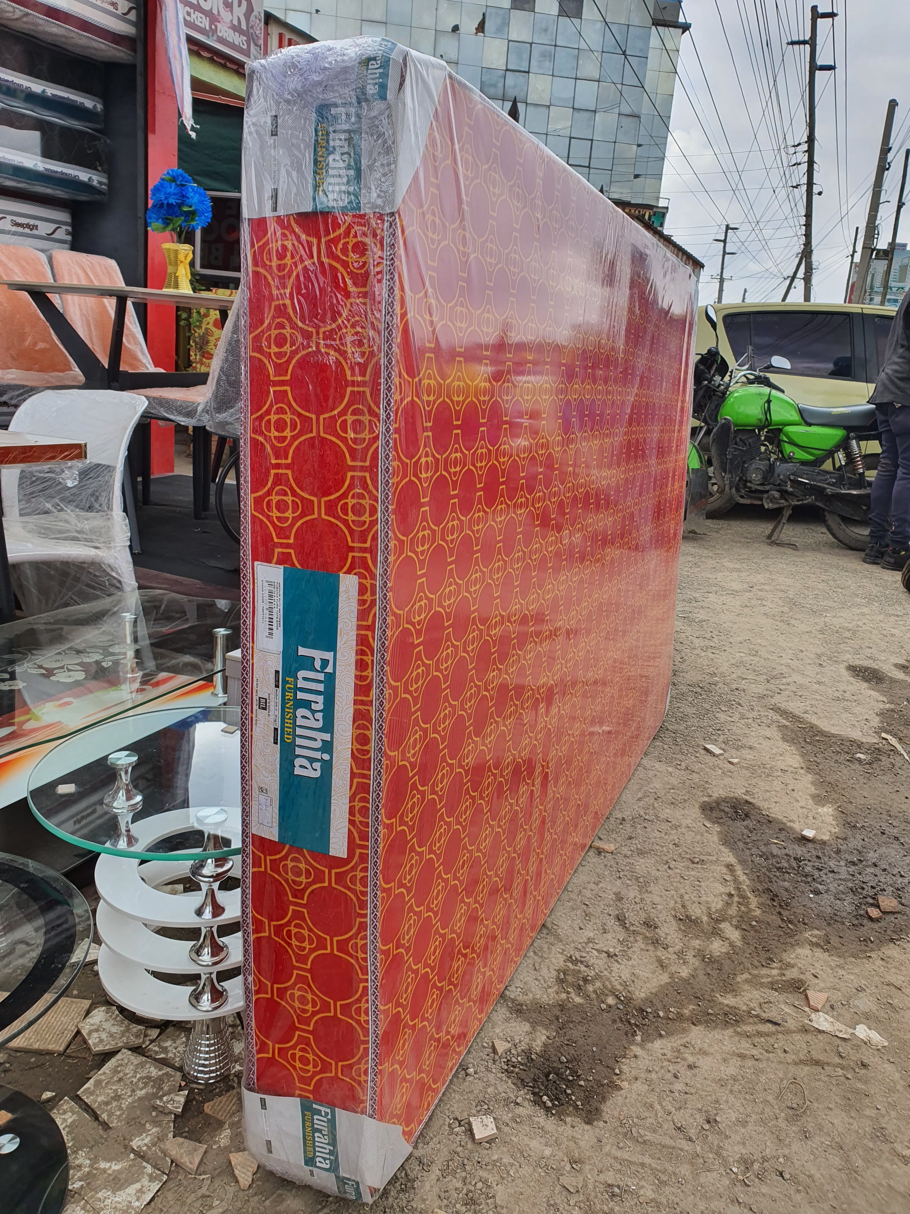 Furahia medium duty furnished mattress by bobmil industries.
Its soft and very comfortable mattress for people who want medium to soft comfort.
