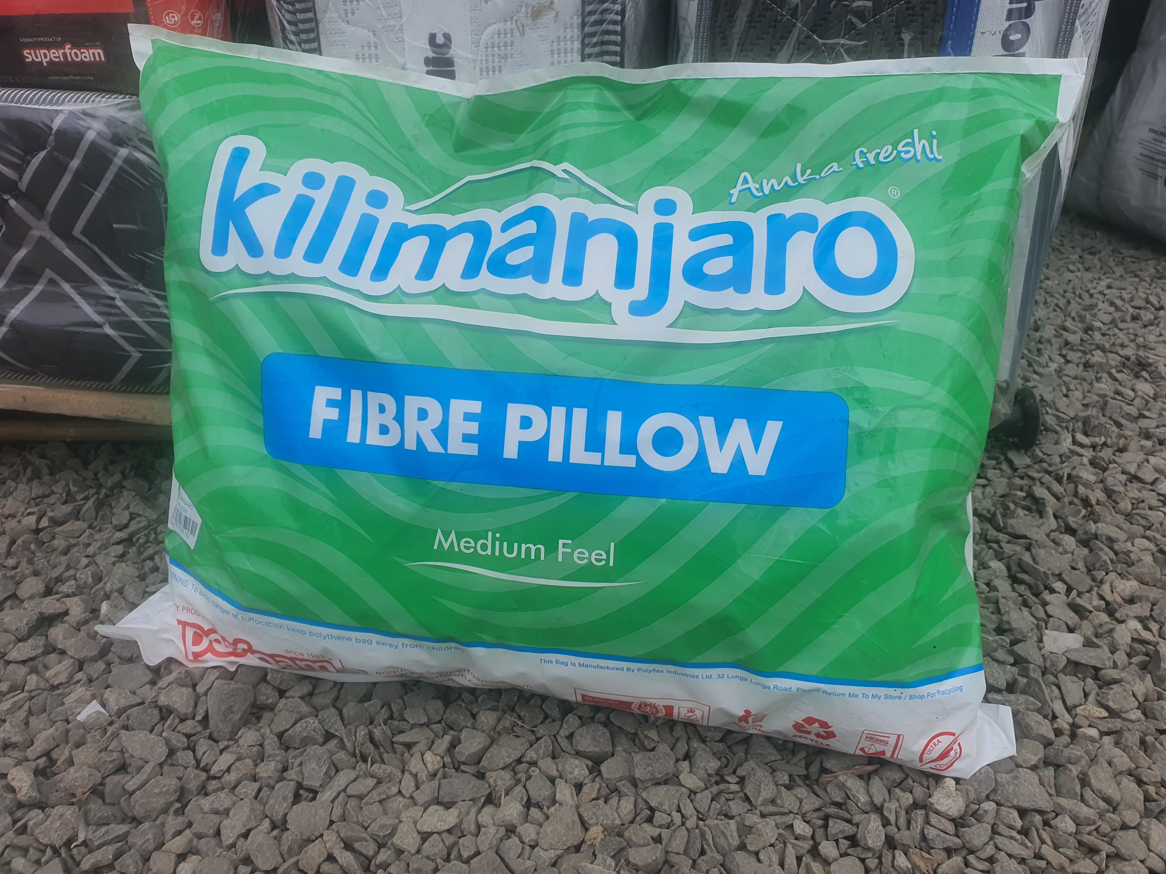 The kilimanjaro fibre pillow deliverdeveryday comfort with premium fibre fill and east care design.Great for guest rooms,master beds and kids beds