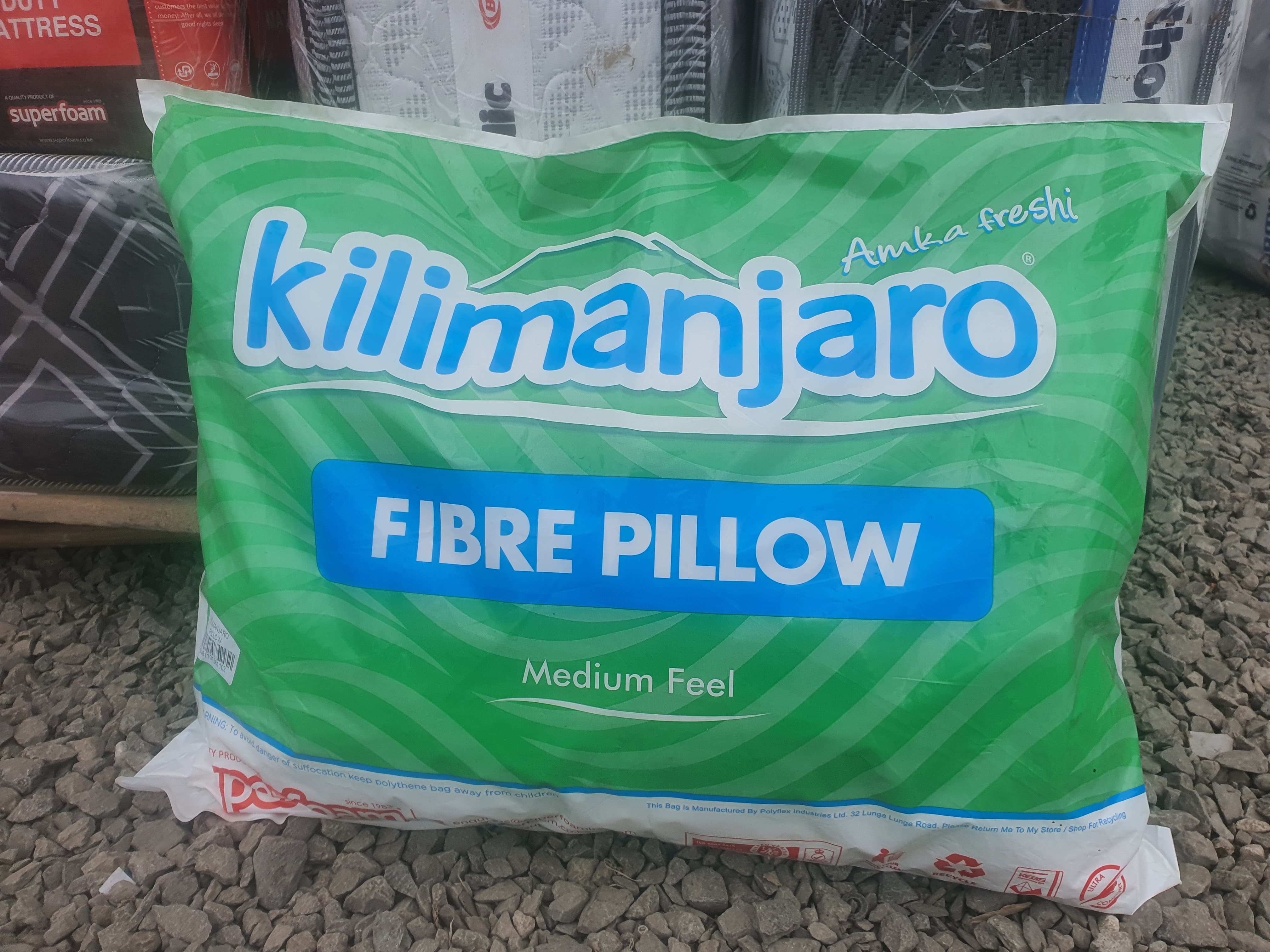 The kilimanjaro fibre pillow deliverdeveryday comfort with premium fibre fill and east care design.Great for guest rooms,master beds and kids beds
