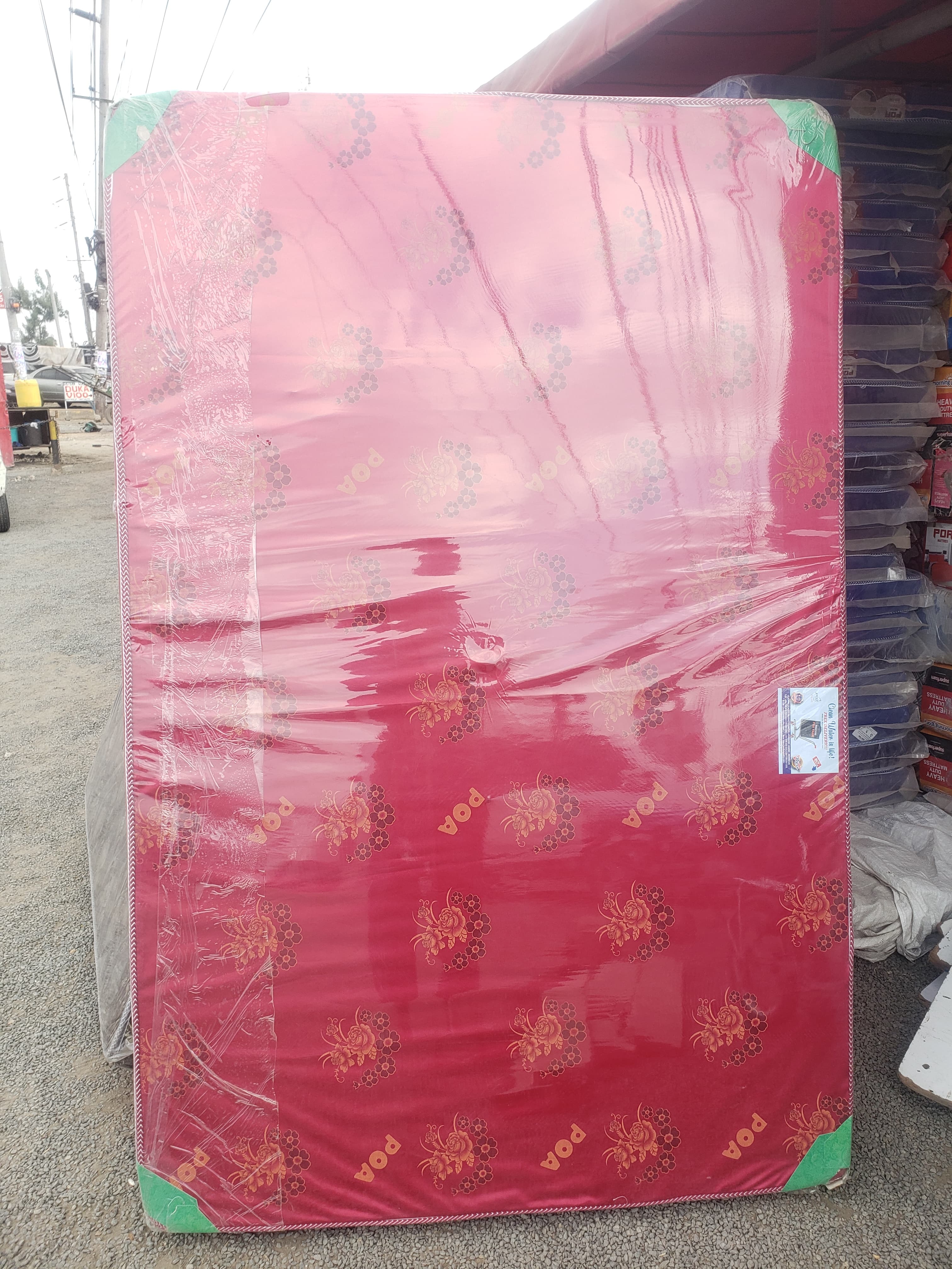 Poa medium duty furnished 6 inches mattress . Grade 9 mattress ,soft and very comfortable mattress