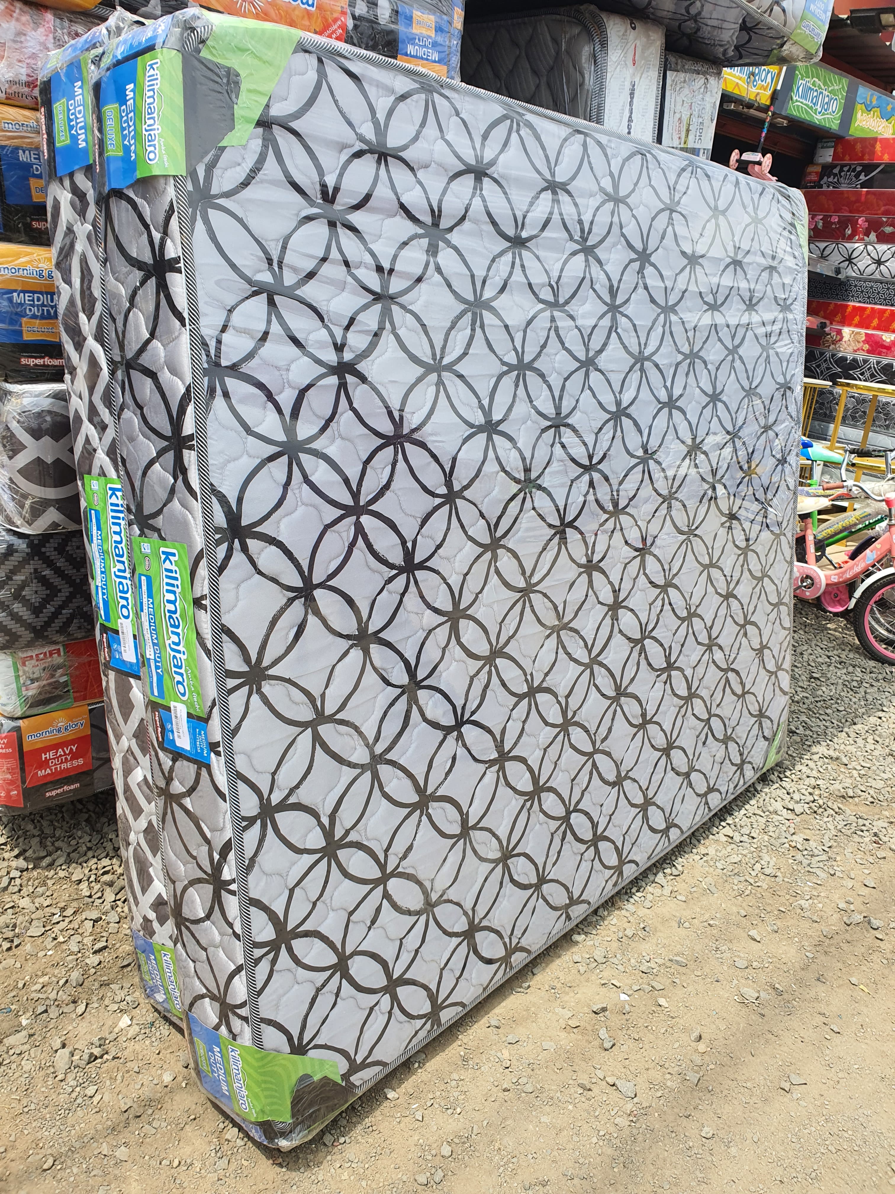 Kilimanjaro medium  duty quilted mattress.expertly crafted with quilted foam padding for balanced support and softness