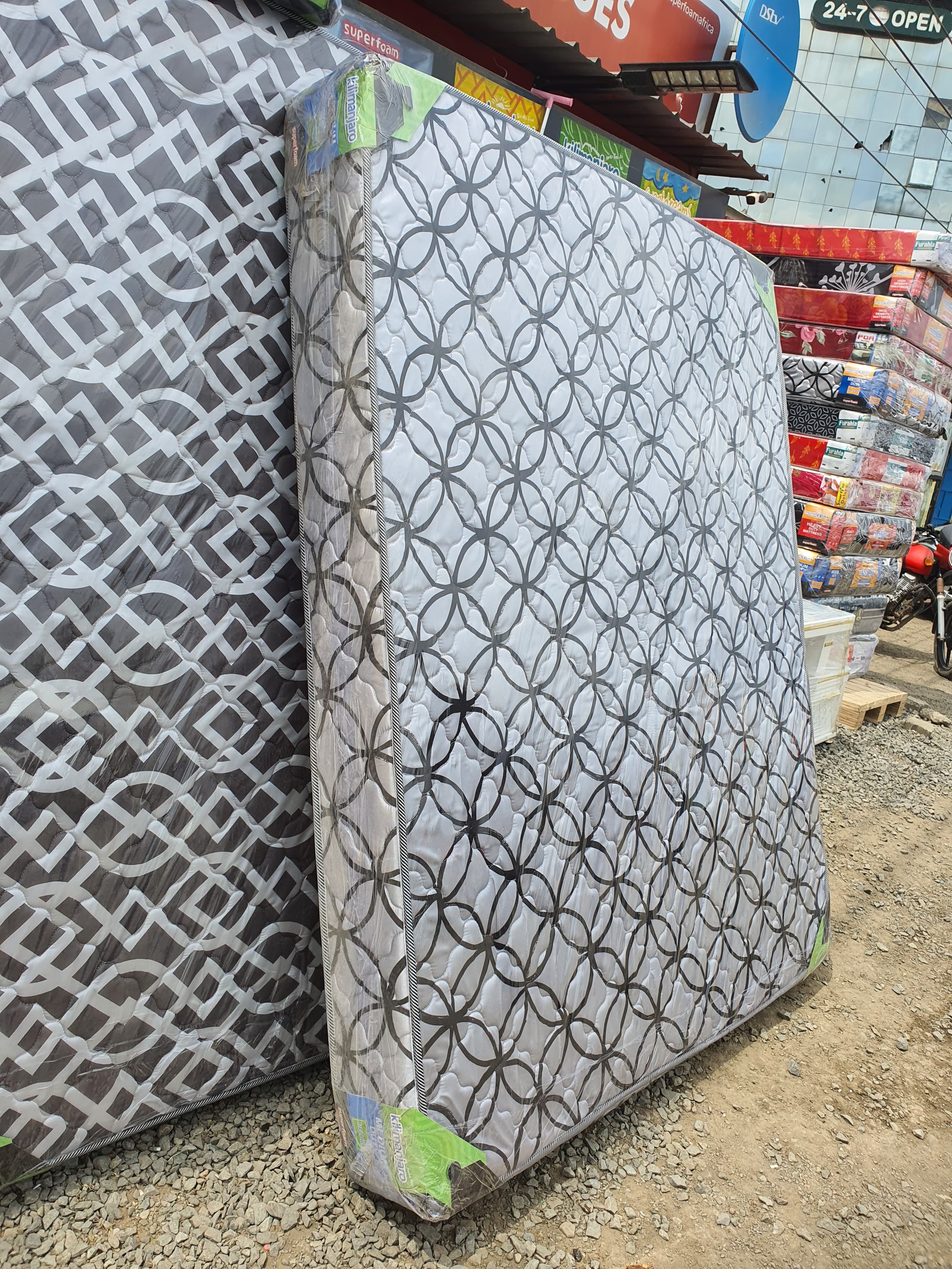 Kilimanjaro medium  duty quilted mattress.expertly crafted with quilted foam padding for balanced support and softness