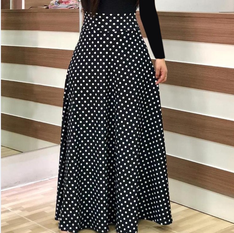 Cross-border wish AliExpress popular version European and American style flower print color block short-sleeved plus size dress women black xxxxxl