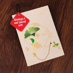 FBMCreative Metal Painted Bookmark - Chinese Style Brass Tassel - Retro School Gift Precious Item Bookmark Colorful 75mm*54mm