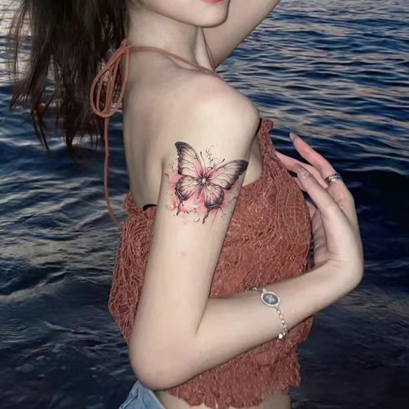 Tattoos Stickers,Butterflies Temporary Tattoos for Women, Girls as picture as picture